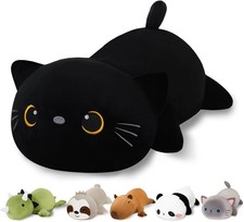 Weighted Black Cat Stuffed