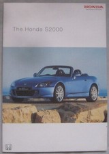 December 2003 Honda S2000 Brochure Pub.No. CARM 0978