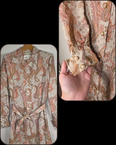 Vintage 70s mcmullen paisley - vintage,