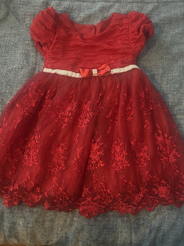 Nannette baby girls 18m red - baby,