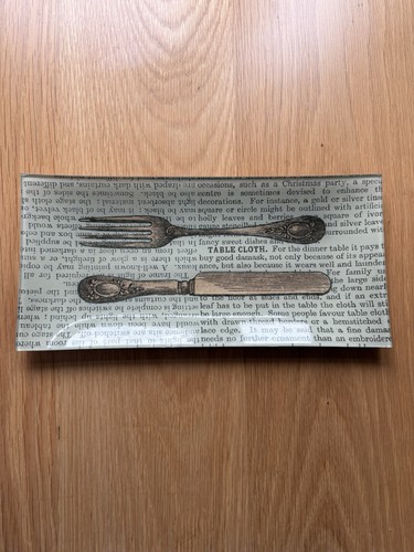Artisan made canapé serving