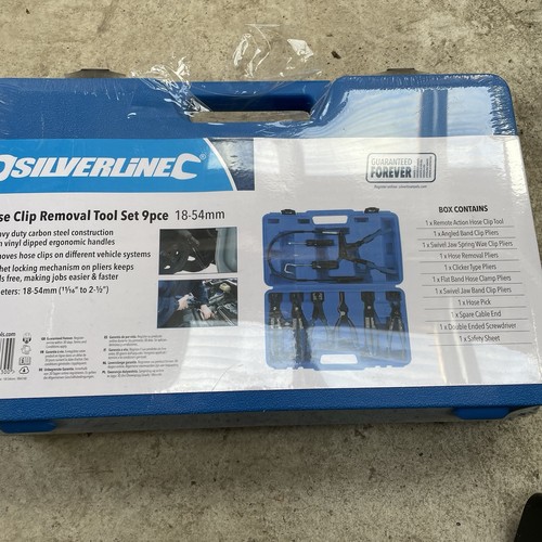 Silverline hose clip removal - silverline,