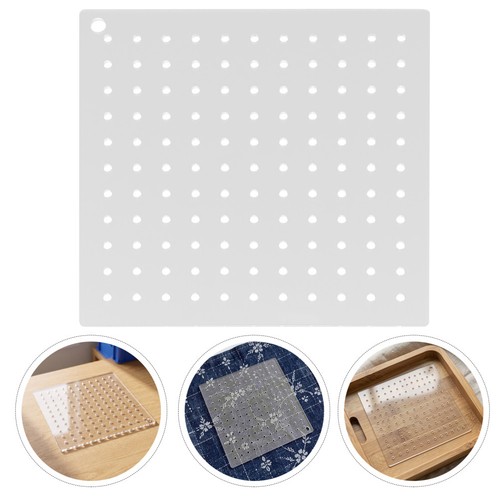 Sashiko template acrylic dot - template,