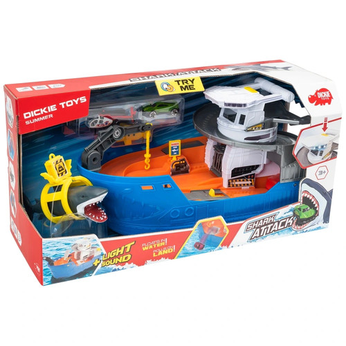 Dickie toys shark attack boat - toys,