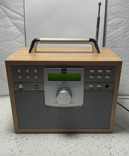Dual dab radio - radio, wood
