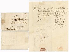 1761 LETTER PRESTEIGN WALES to