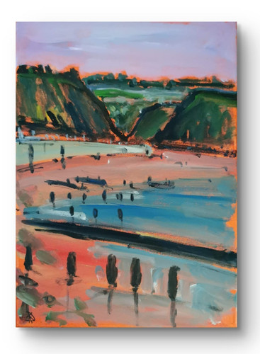Acrylic painting 40 cm - acrylic,