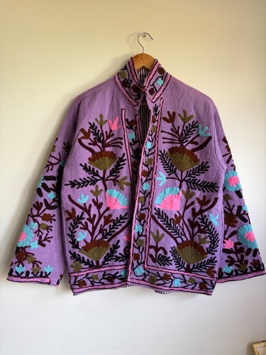 Handcrafted suzani floral - handcrafted,