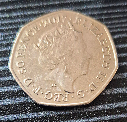 Rare elizabeth 2017 - uk, 50p