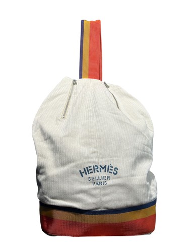 Hermes cabas ivory shoulder - hermes,