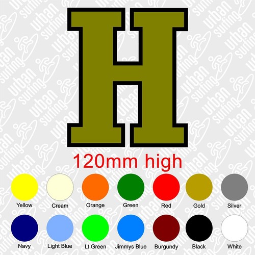 120mm letter stickers leg - ,