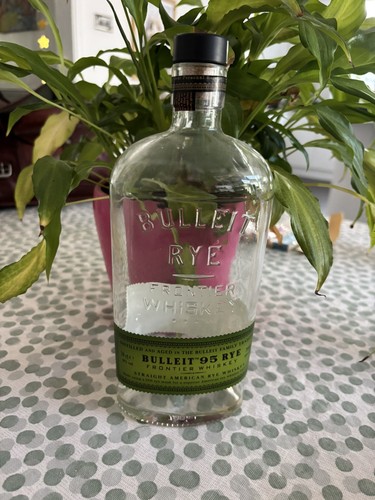 Empty bulleit rye green - empty,