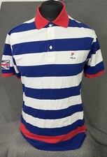 FILA Vintage Striped Polo