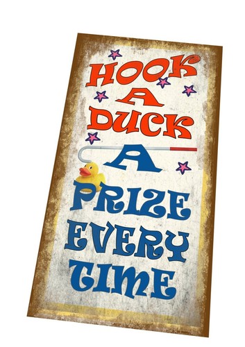 Hook duck carnival - carnival, vintage