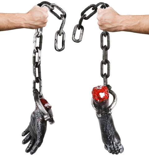 Severed hand foot - foot, chain