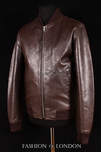 Men brown bomber - men's,