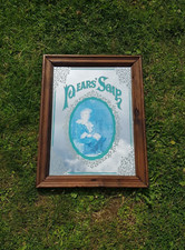 Vintage pears soap mirror - pears,