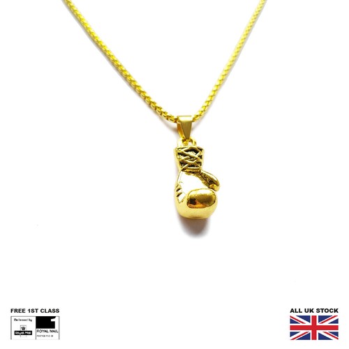 Boxing glove pendant necklace - glove,