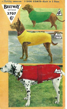 knitting pattern dogs coat 3 dog coats in 3 sizes each 4 ply dk chunky