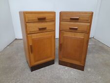 Cotswold school oak bedside cabinets side cabinets