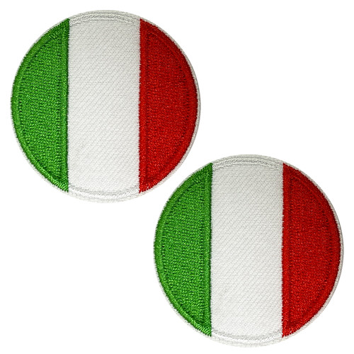 Italy italian flag round - round,