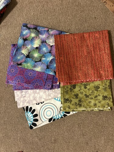 Assorted sizes fabric - assorted,