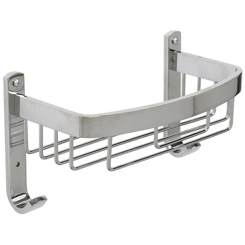 Croydex curved bathroom basket - curved,