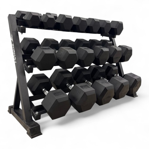 Hex dumbbells set - set, 2.5–50kg