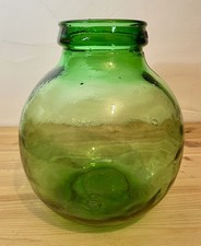 LARGE DEMIJOHN GREEN GLASS