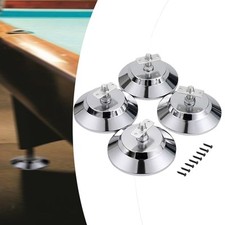 4x Billiard Table Leg Levelers