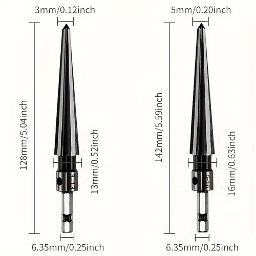 Tapered hex reamer - hex,