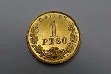 Mexico 1899 Cn Q 1 Peso Gold