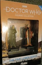 Doctor Who Eaglemoss Timelord Figurine Set Figure Movie Master and The Monk NEW!
