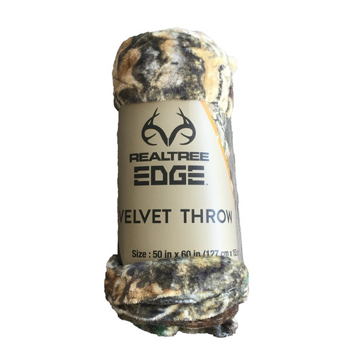 Realtree edge velvet throw - realtree,