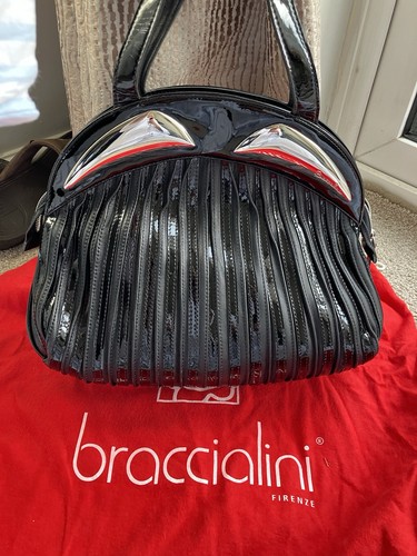 Braccialini leather patent - braccialini,