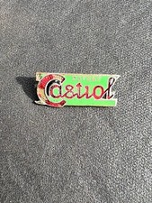 Castrol Oil Petrol Gas Petroleum Benzole Enamel Lapel Pin Badge Emblem