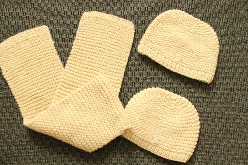 Lili gaufrette knit - knit, scarf