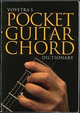 Voyetra's Pocket Guitar Chord Dictionary [Paperback] Unknown