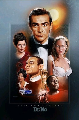 Vintage james bond - "dr,