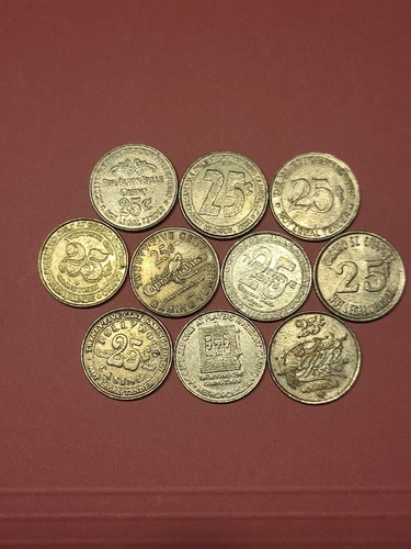 10pcs cent riverboat mid - 25,
