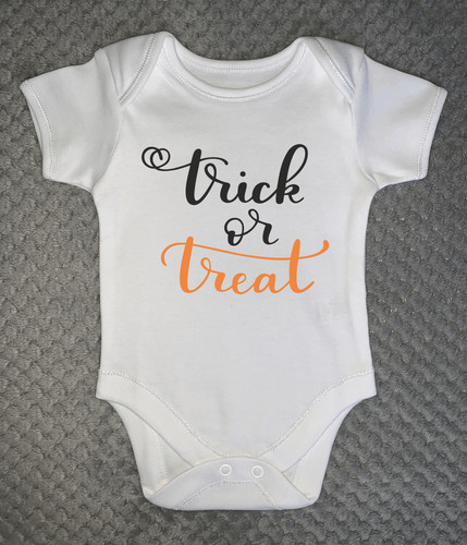 Halloween trick treat baby - or,