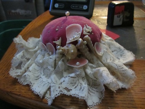 Vintage handmade shells and - vintage,
