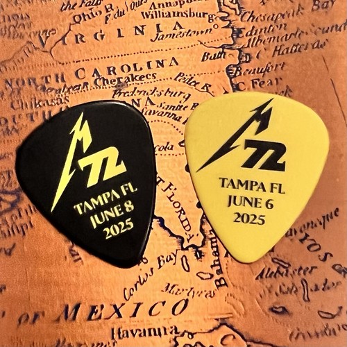Metallica guitar picks - metallica,