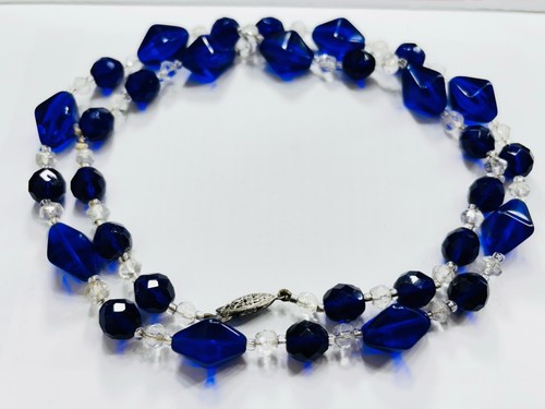 Antique bristol blue and - blue,