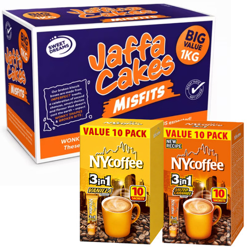 1kg luxury jaffa cakes misfits - luxury,