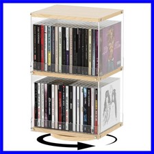 2-Tier CD Spinner Rack with