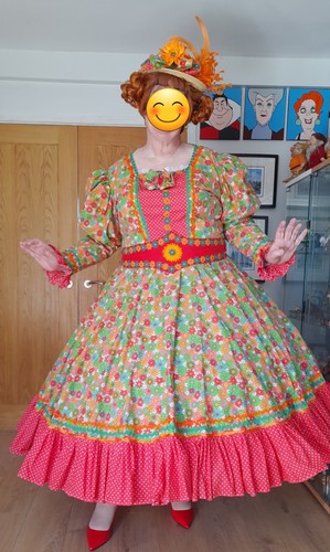 Pantomime dame costume - pantomime,