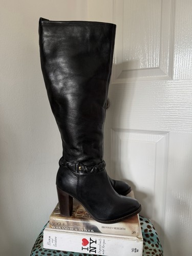 Vintage y2k real leather knee - y2k,