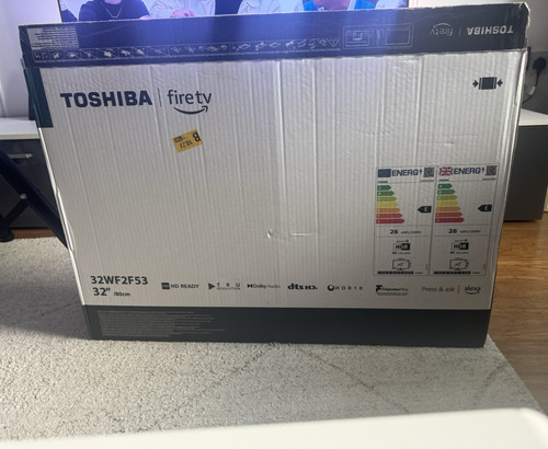 Toshiba 32in 32wf2f53 led - 32in,