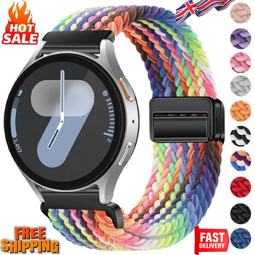 Magnetic braided nylon band - braided,